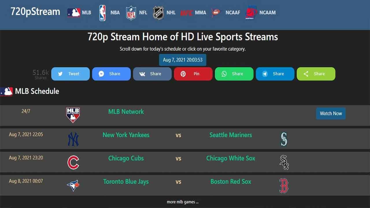 6streams Alternatives To Watch NBA and NFL Scores on TV